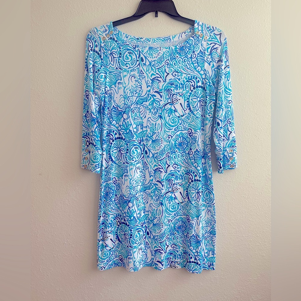 Lilly Pulitzer knit 3/4 length sleeve straight dress